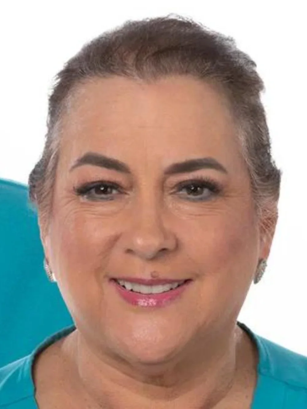 TONI BRATTIN SALON TOPPER in Light Grey